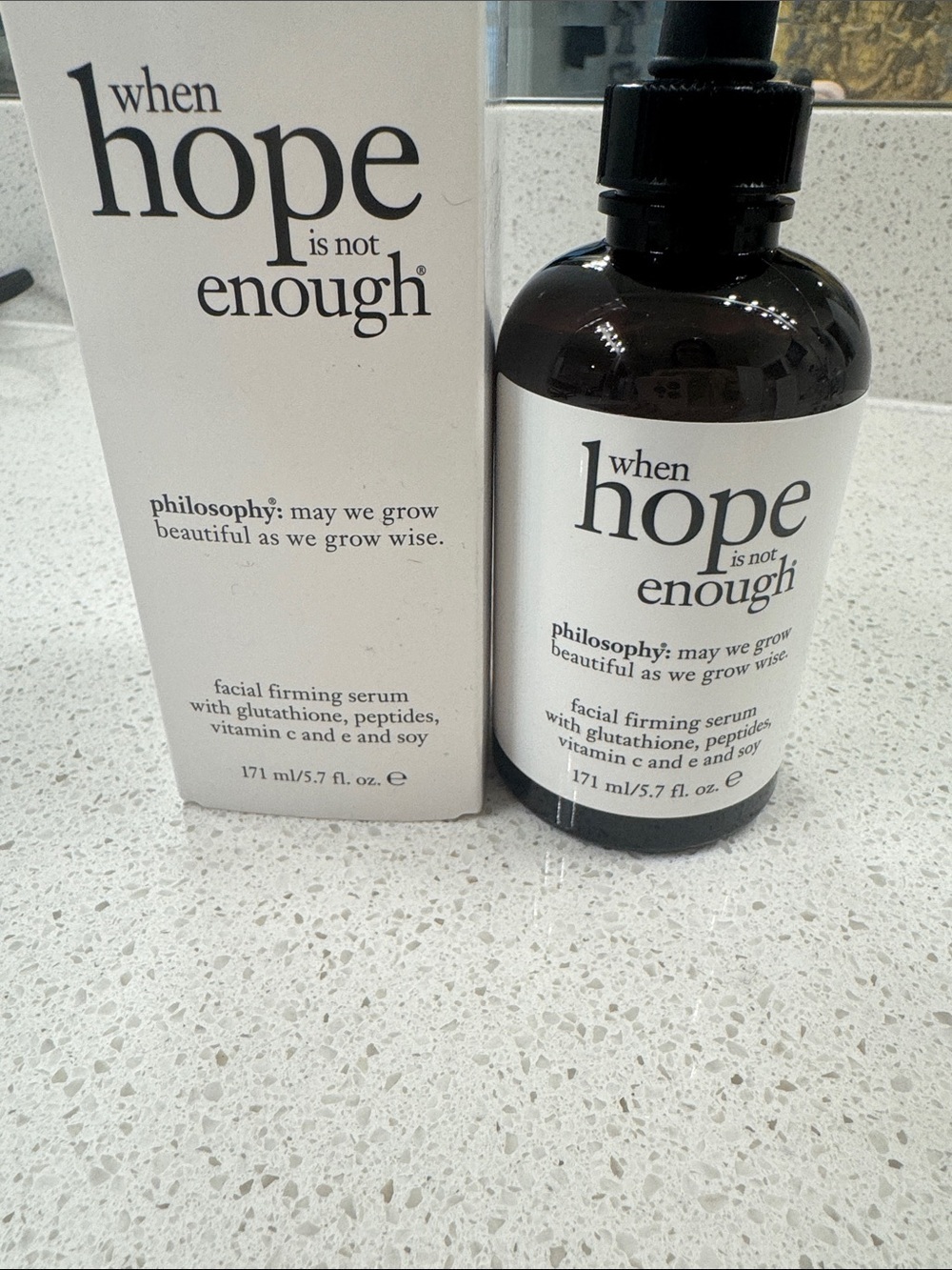 Philosophy When Hope Is Not Enough Facial Firming Serum